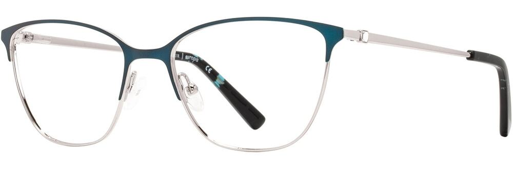 NEW Cote D’Azur CDA-338 blue silver eyeglasses
